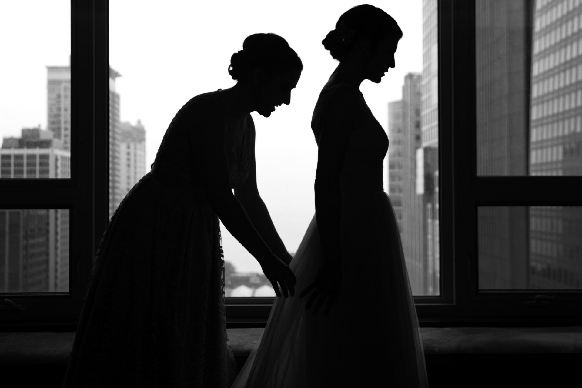 Wedding photo of a bride by Astrapia Photography